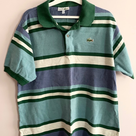 Vintage Lacoste Striped Polo - Picture 2 of 4